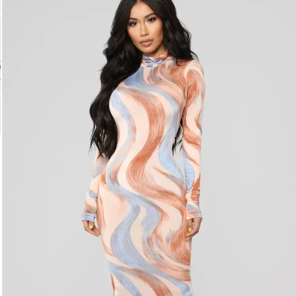 chinese dress ladies Choose You Maxi Dress Pink